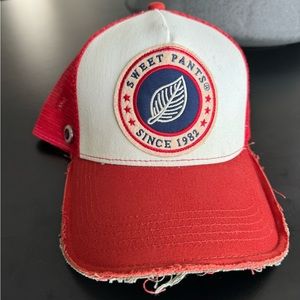 Sweet pants fish net cap